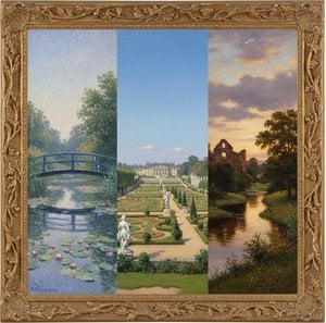 Nature’s Masterpieces: The Timeless Elegance of Gardens and Parks in Fine Art