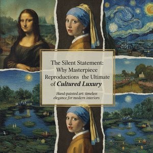 The Silent Statement: Why Masterpiece Reproductions are the Ultimate Mark of Cultured Luxury