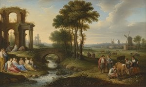 Cornelis van Poelenburch: Bridging Mannerism & the Dutch Baroque Landscape