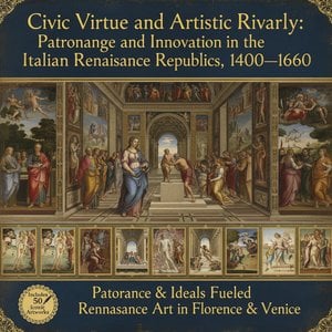 Vertu civique et rivalité artistique : mécénat et innovation dans les républiques italiennes de la Renaissance (1400-1600)