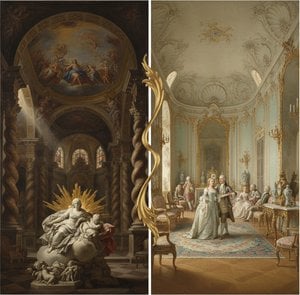 From Grandeur to Grace: Exploring the Evolution of Baroque & Rococo Art