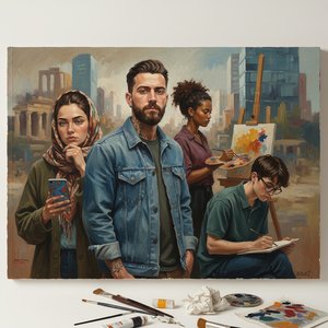Contemporary Realism: A Revival of Figurative Painting & Identity Exploration