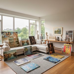 Staatliche Museen perlai: 25 meno šedevrai jūsų interjerui | WahooArt.com