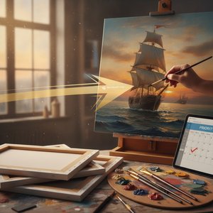 WahooArt.com F.A.Q.: Fast-Track Your Masterpiece with Priority Production Service