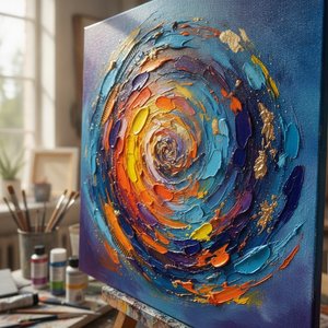 Mastering Acrylic on Canvas: The Sophisticated Art of Modern Texture & Vibrant Color