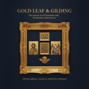 The Sacred Glow: Mastering Gold Leaf and Gilding in Byzantine Art