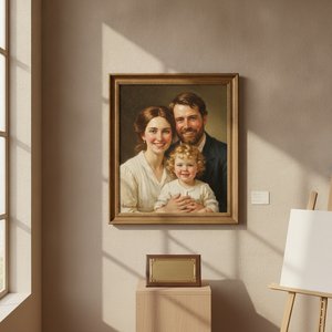 L'Écho des Visages : La Portraiture Familiale comme Héritage Affectif à l'Ère Numérique