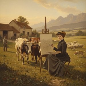 Rosa Bonheur: Realism, Rural Life & Redefining Women's Roles in 19th-Century Art