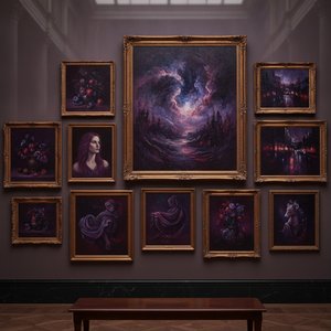 Deep & Dreamy: 10 Iconic Masterpieces Drenched in Plum Tones