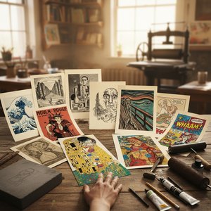 Die 10 legendärsten Lithographien: Meisterwerke, die Kunstgeschichte schrieben | WahooArt