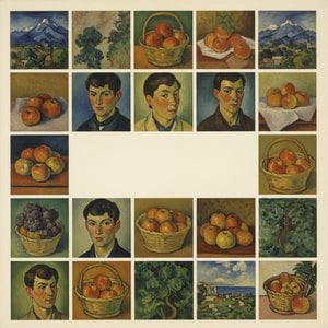 のプリントをご購入ください。 Beatriz en el carro, Matilde y Dante