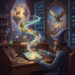 Beyond Reality: Transform Your Personal Photos into Epic Fantasy Masterpieces with WahooArt AI Magic