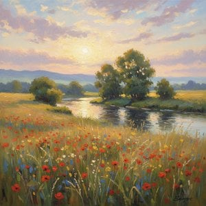 Buy a copy of Flowers market - Marcel Dyf