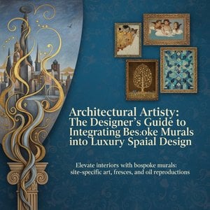 Architectural Artistry: The Designer's Guide to Integrating Bespoke Murals into Luxury Spatial Design