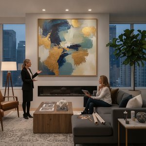 WahooArt.com F.A.Q.: Elevate Your Space with Our Elite Art Concierge & Design Service
