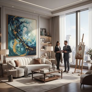WahooArt.com F.A.Q.: Elevate Your Space with Our Elite Art Concierge & Design Service