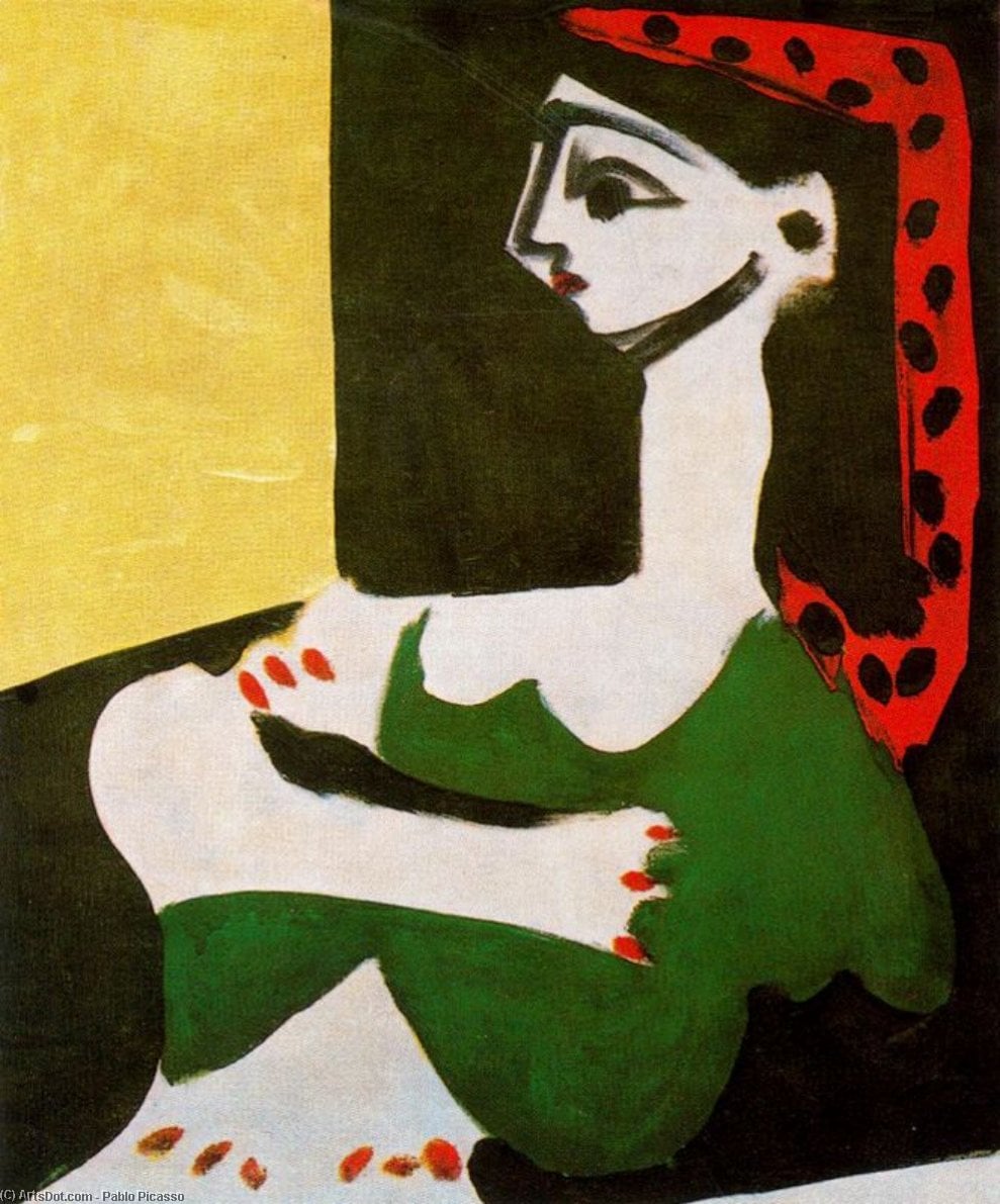 Jacqueline's Portrait (profile) 3 — Pablo Picasso