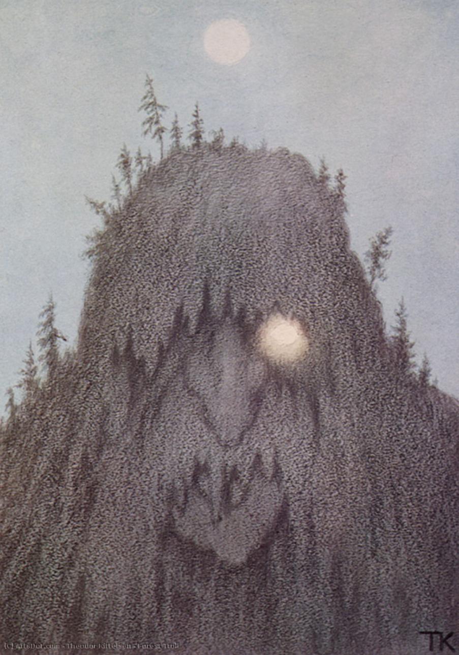 Forest Troll — Theodor Kittelsen