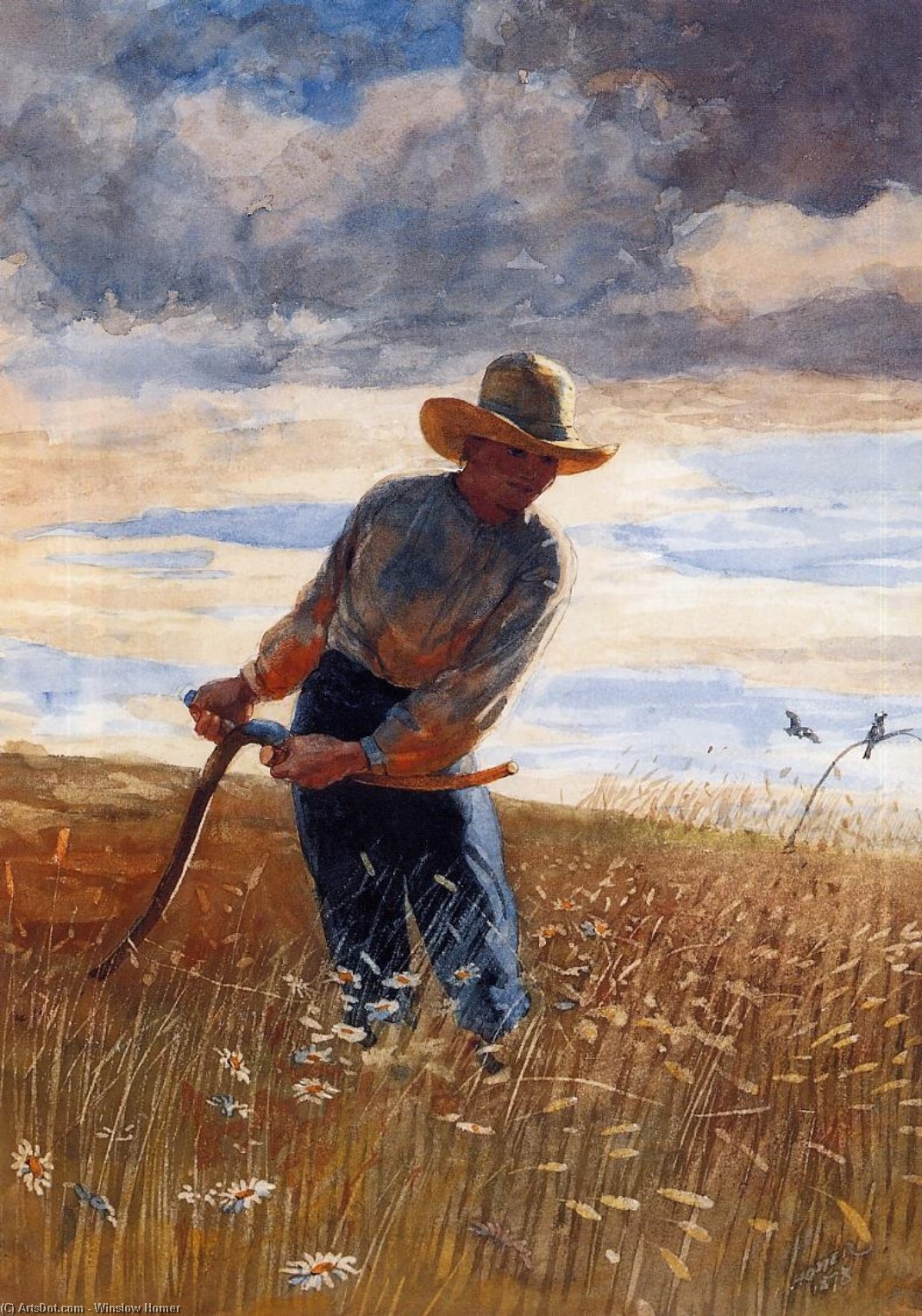 Der Sensenmann — Winslow Homer