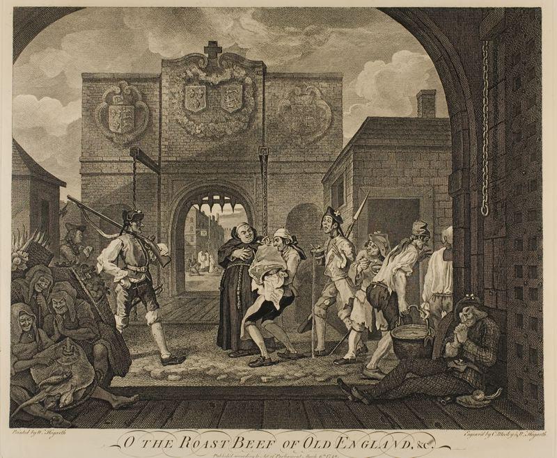 O Bife Velho Da Inglaterra — William Hogarth