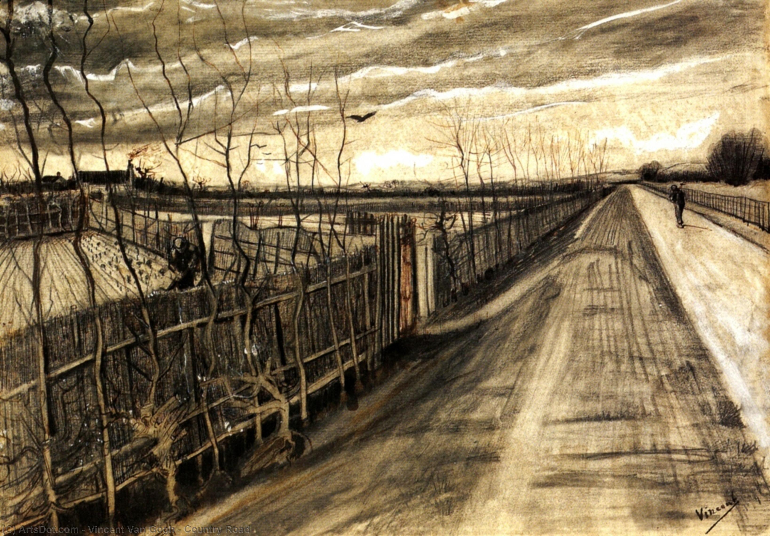 Landstraße — Vincent Willem Van Gogh