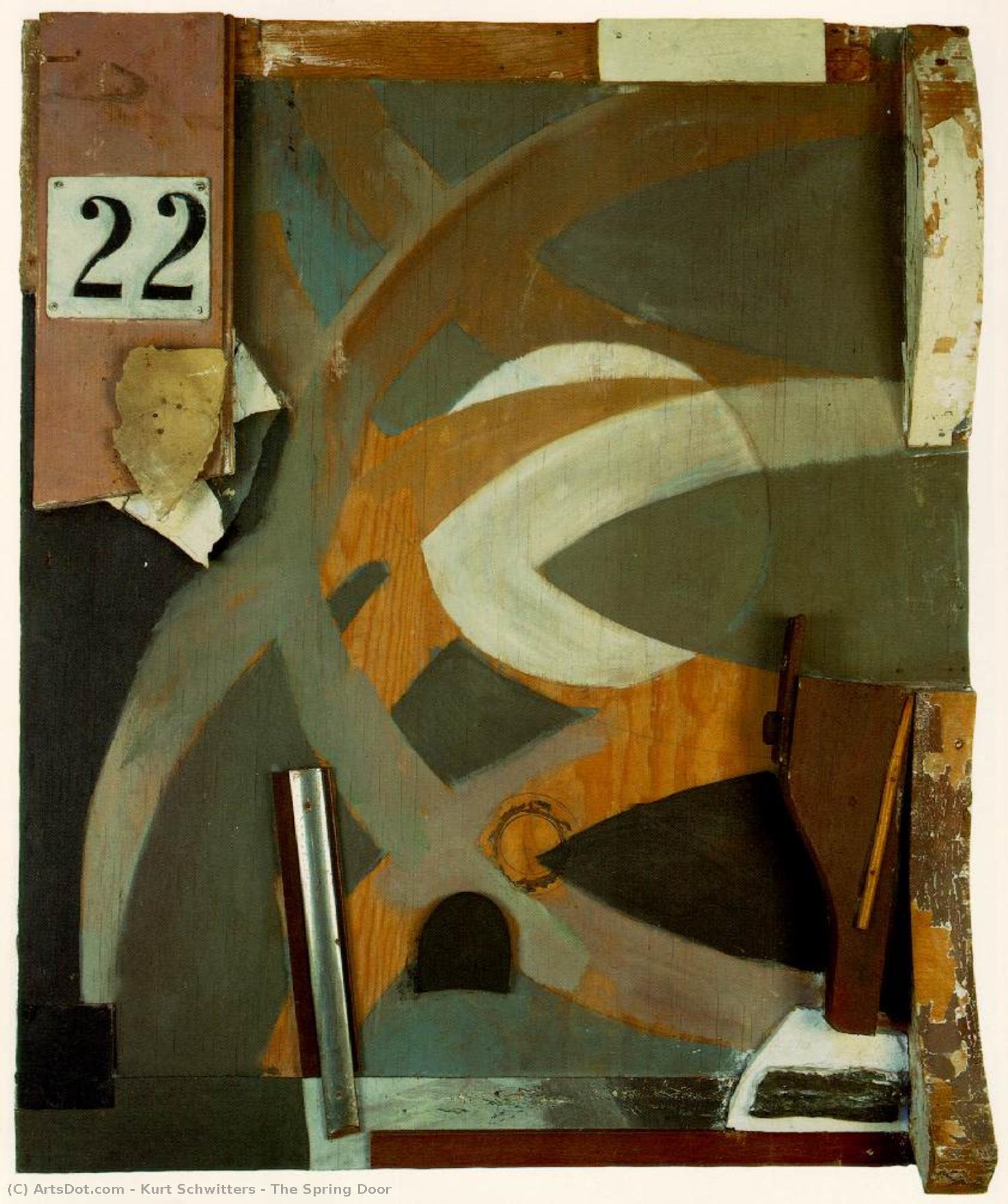 The Spring Door — Kurt Schwitters
