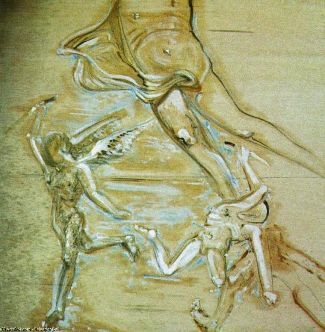Udømmelsesenglene — Salvador Dalí