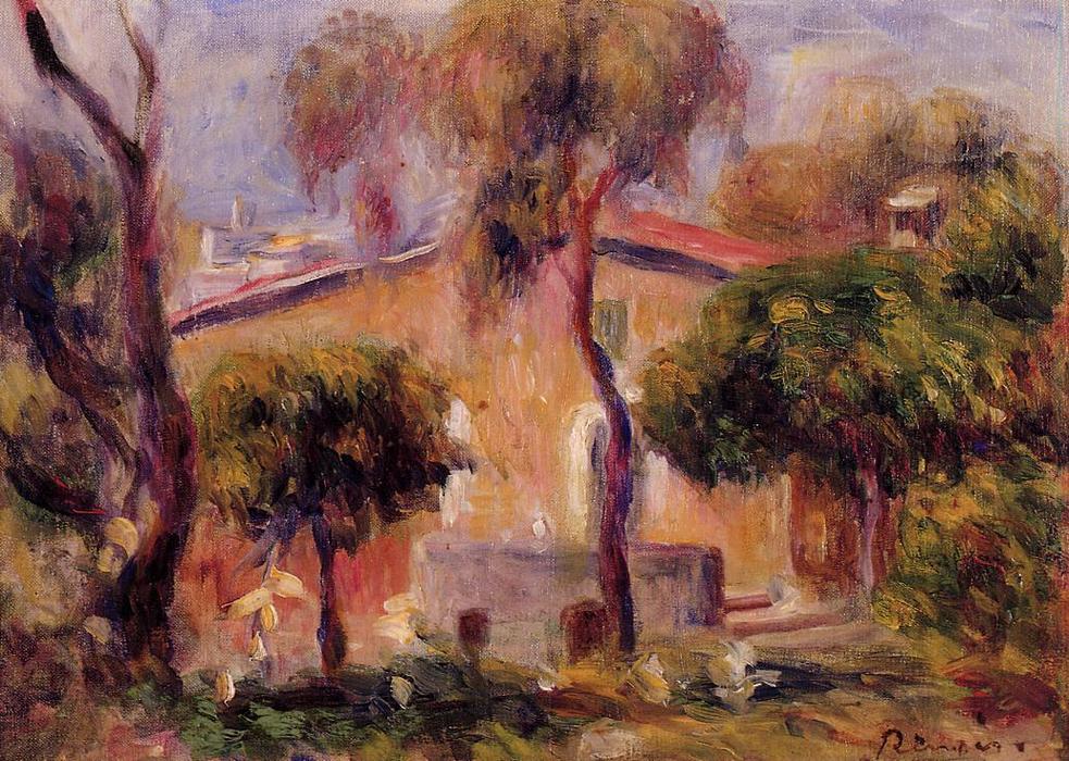 Häuser In Cagnes — Pierre-auguste Renoir