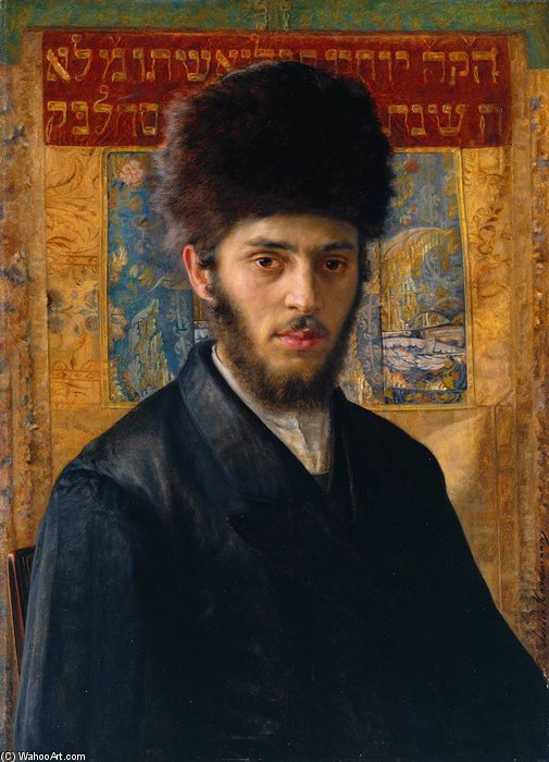 Young Rabbi From N. — Isidor Kaufmann