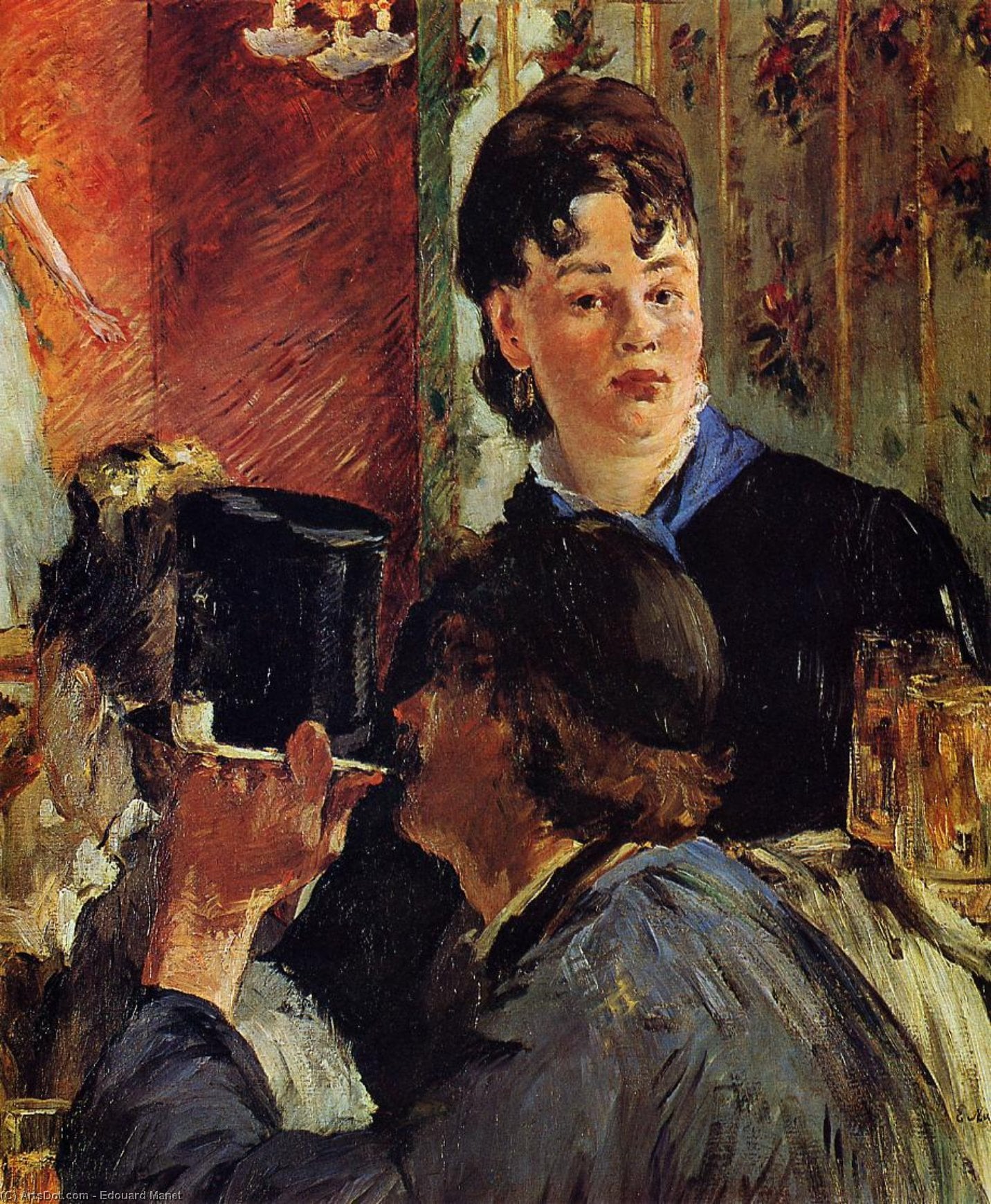 La Serveuse De Bocks — Édouard Manet