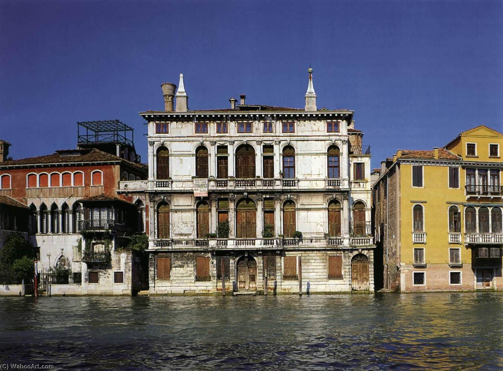 Palazzo Giustinian Lolin Façade — Baldassare Longhena