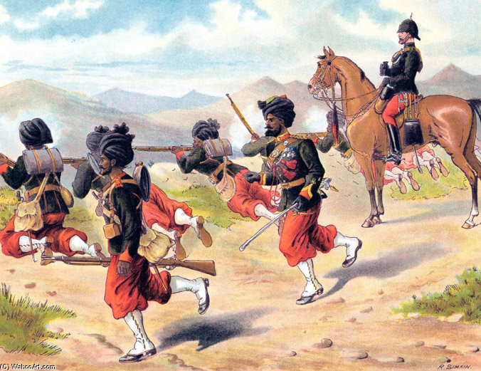 Bombay Native Infantry — Richard Simkin