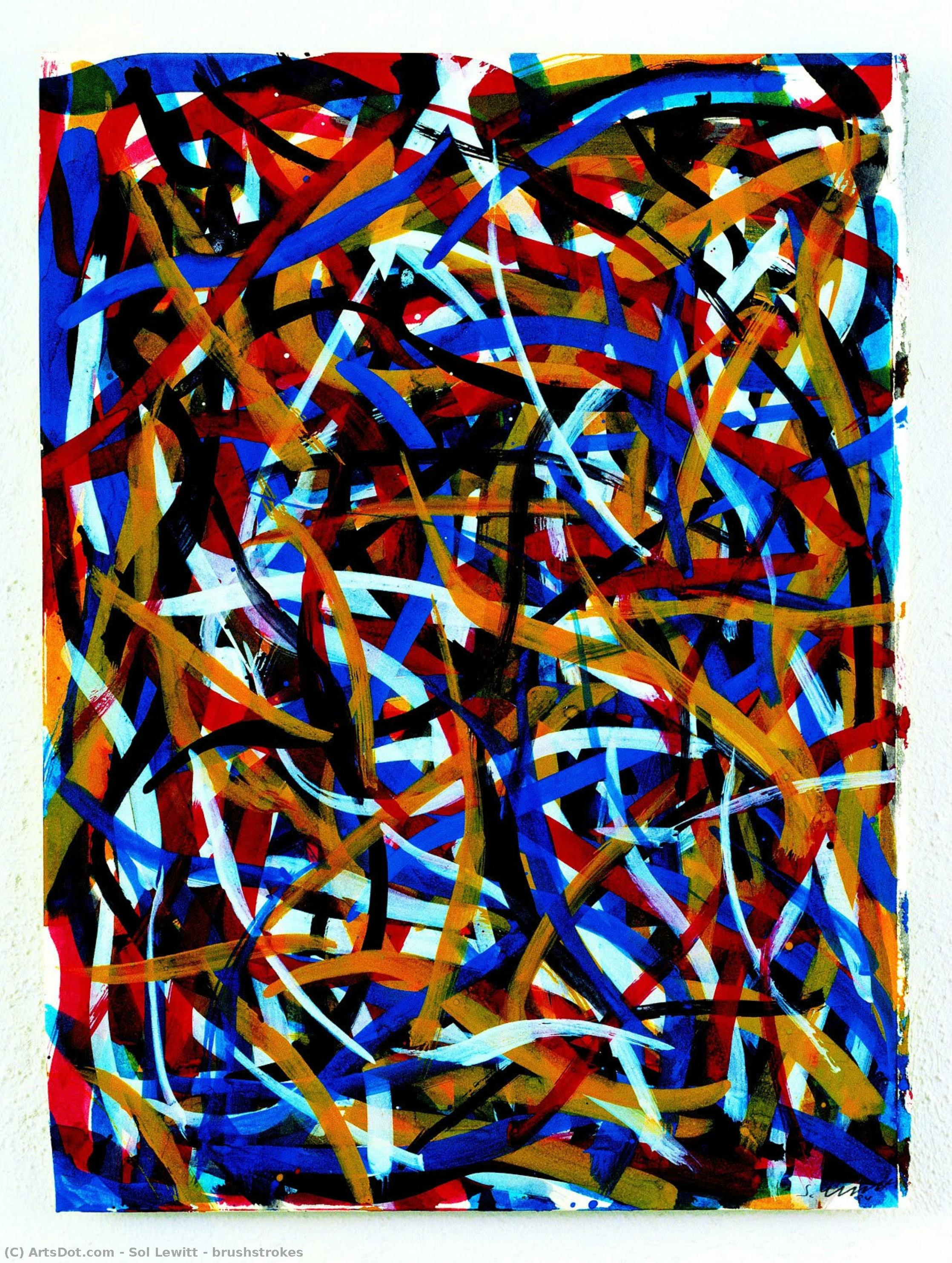 Brushstrokes — Solomon Lewitt