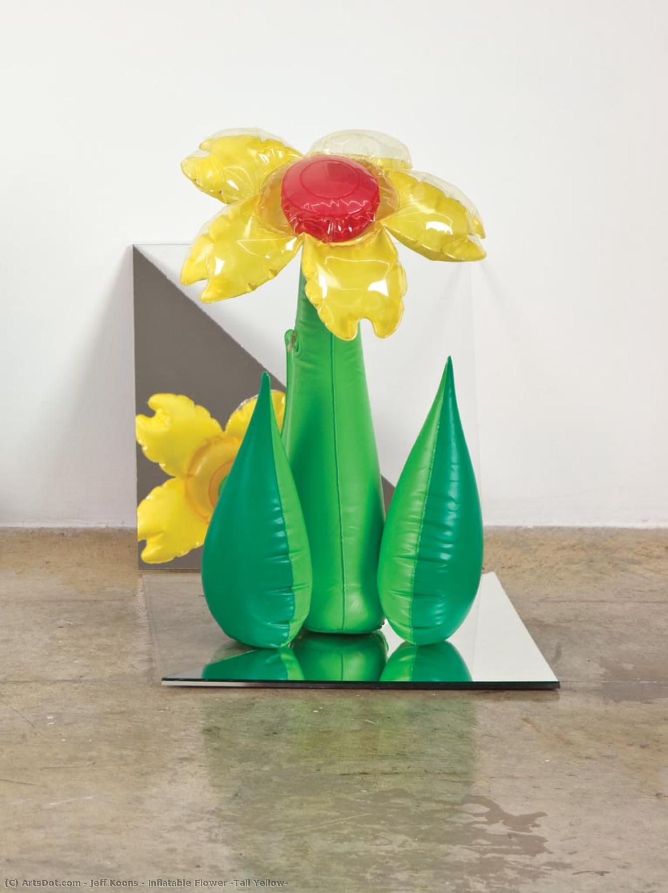 Inflatable Flower (tall Yellow) — 杰夫·昆斯