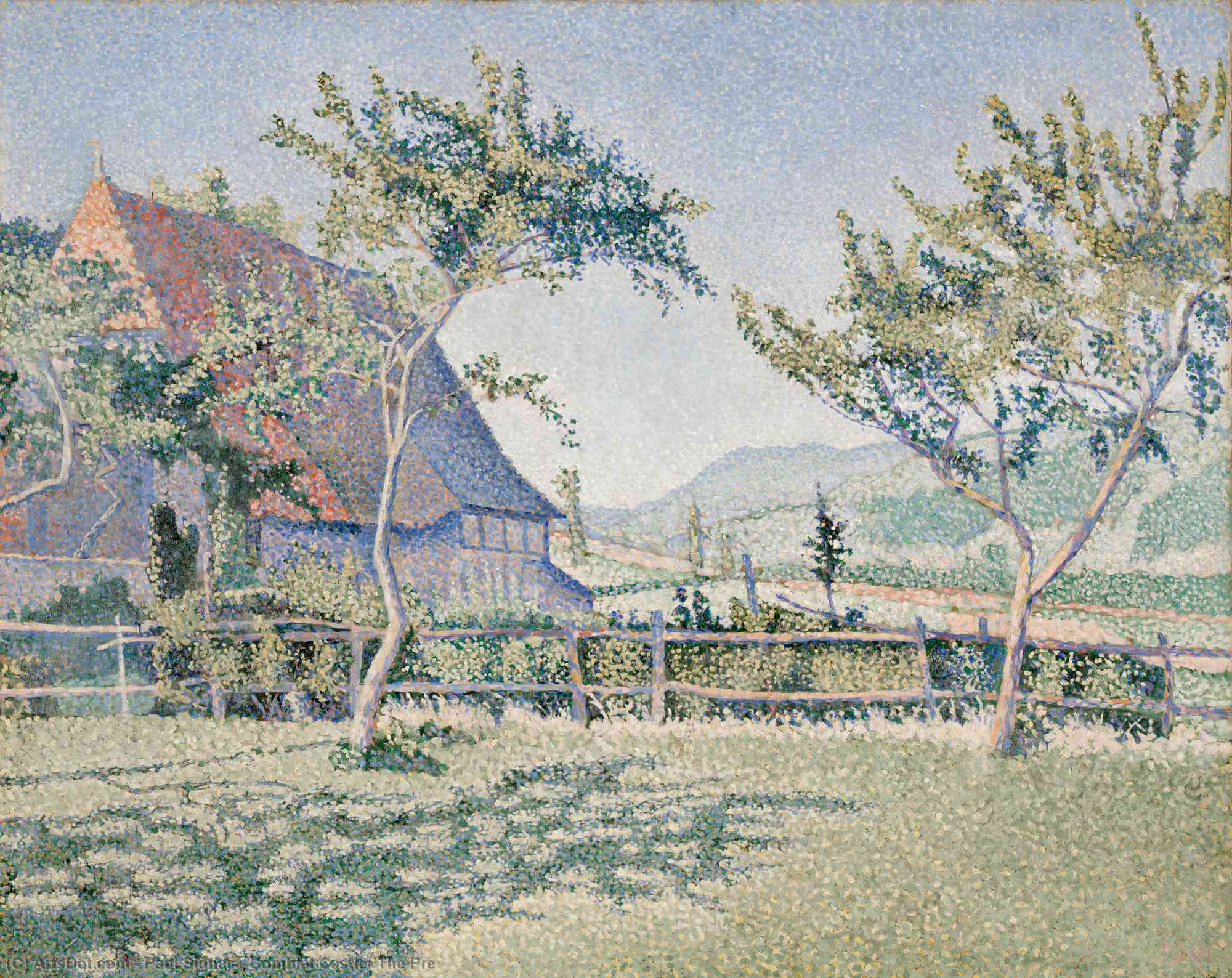 Comblat Castle, The Pre — Paul Signac
