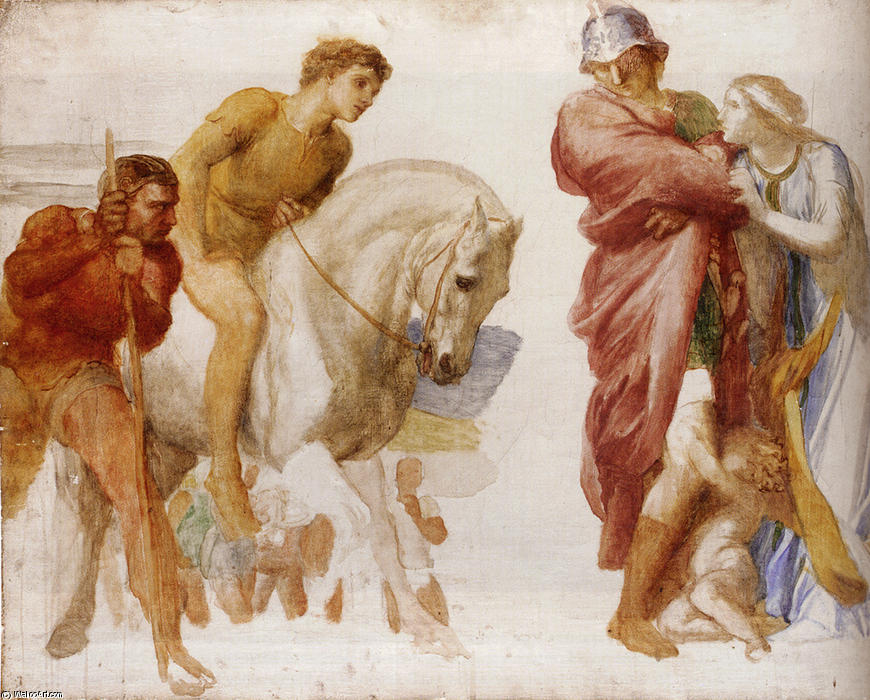 Study For Coriolanus — George Frederic Watts