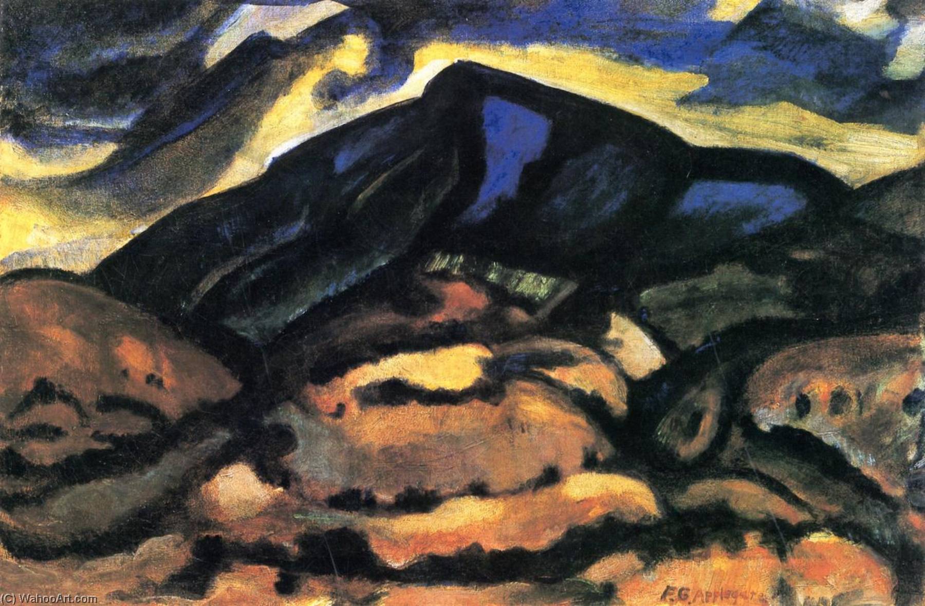 Landscape, Taos, N.m — Frank Applegate