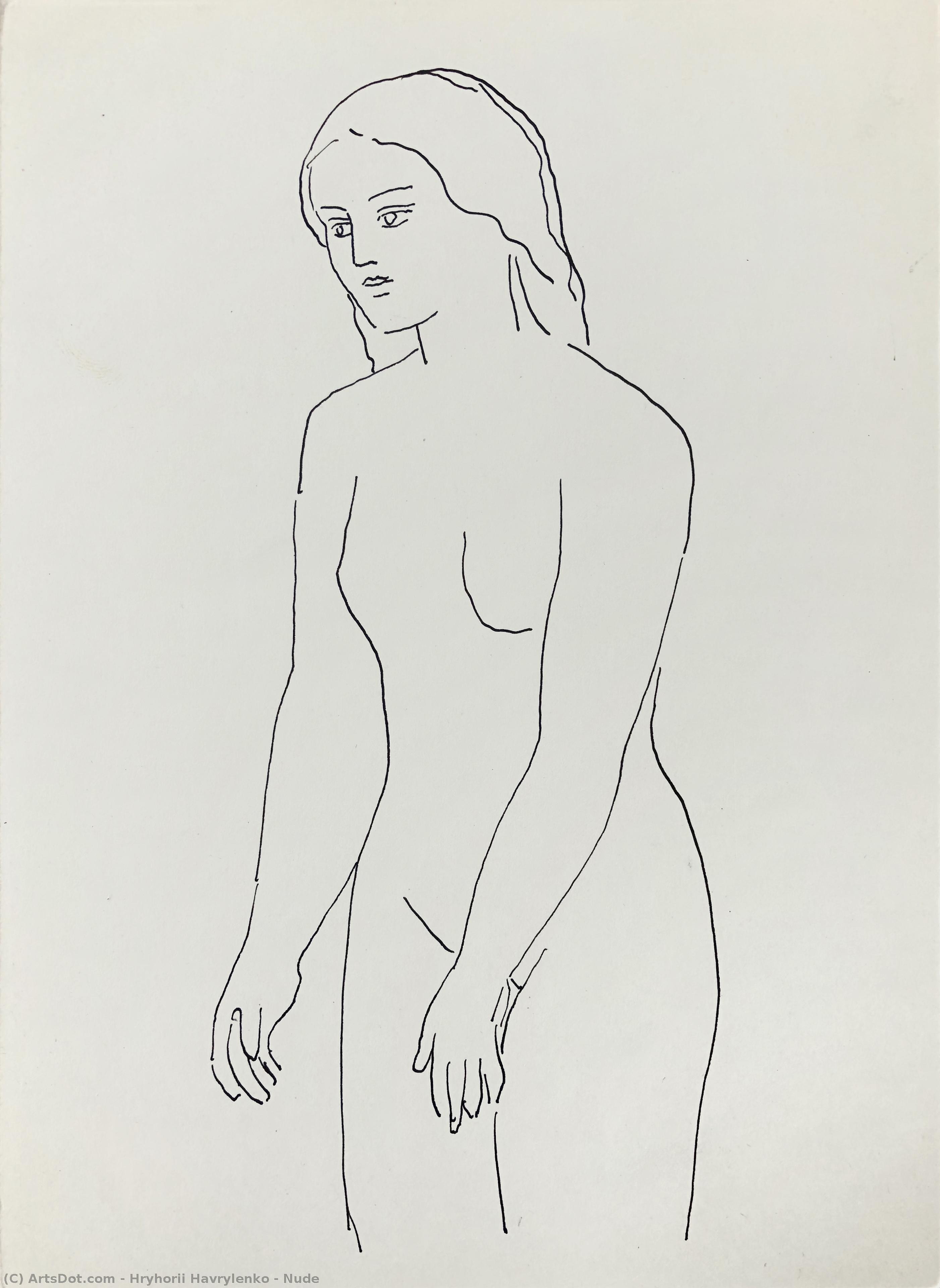 Nude — Hryhorij Havrilenko