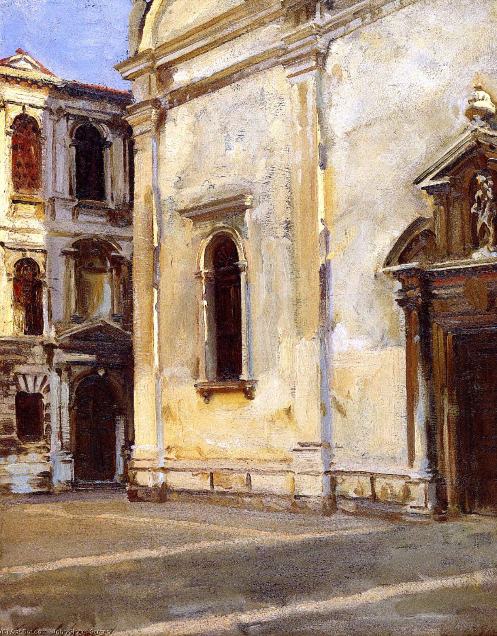Santa Maria Del Carmelo In Scuola Grande Dei Carmini — John Singer Sargent