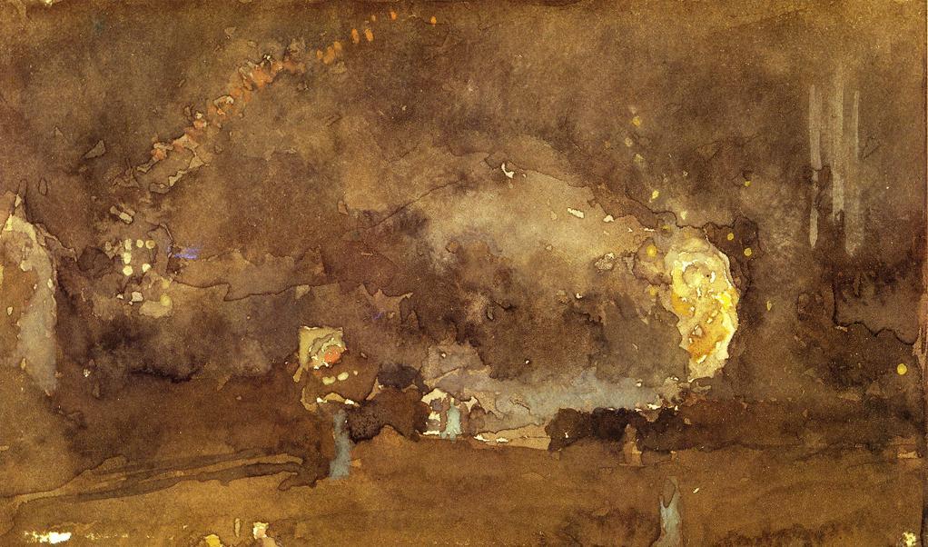 Die Feuerräder — James Abbott Mcneill Whistler