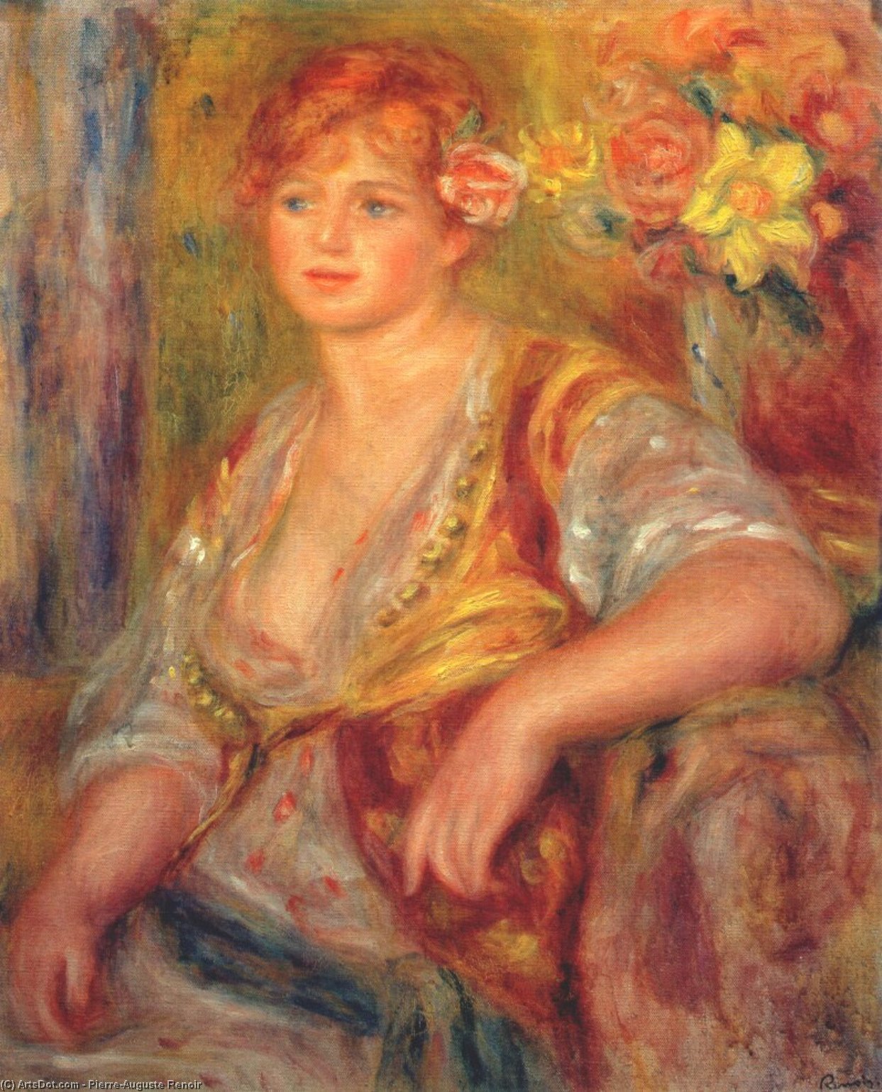 Dédée In Spanischem Kleid — Pierre-auguste Renoir