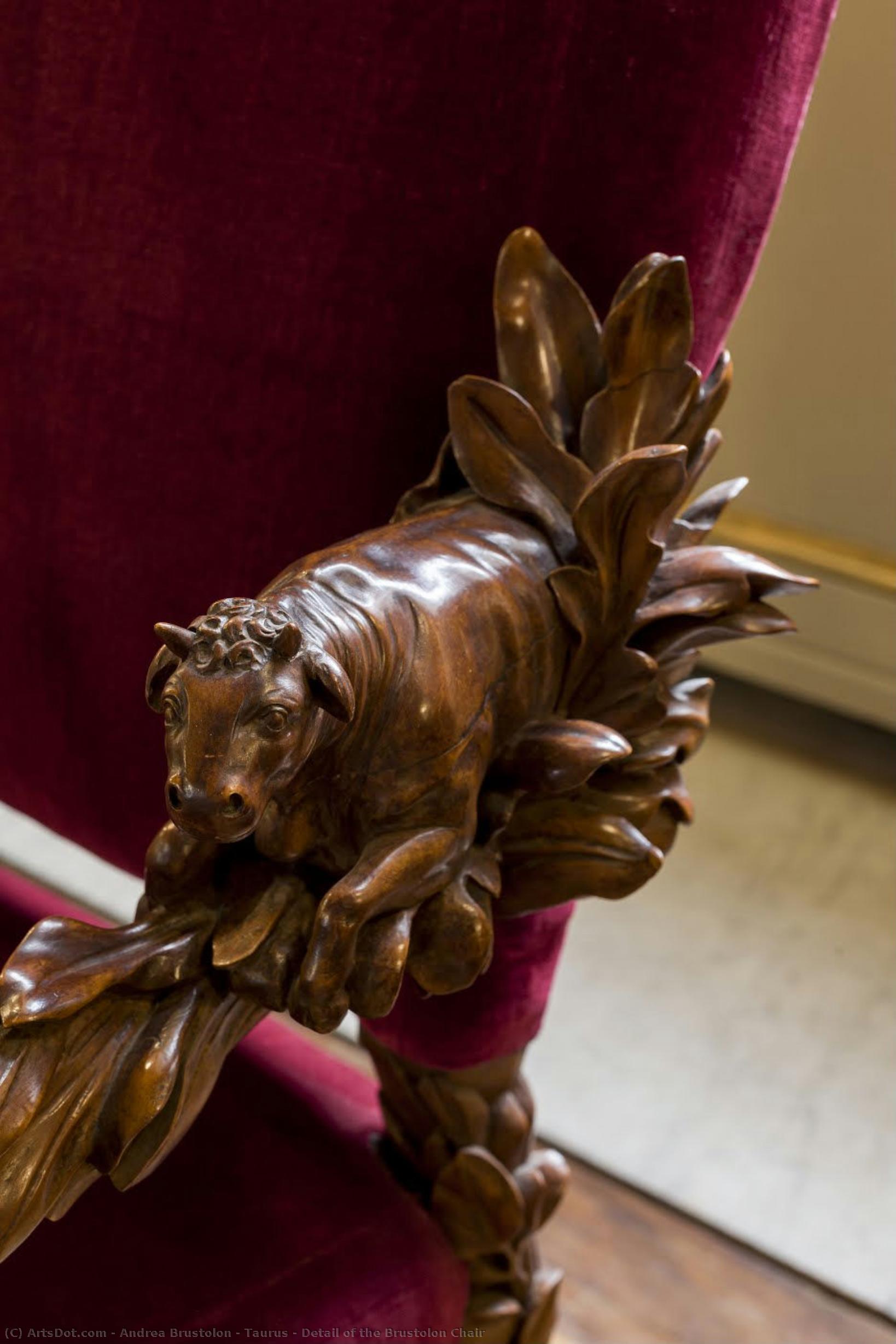 Taurus - Detail Of The Brustolon Chair — Andrea Brustolon