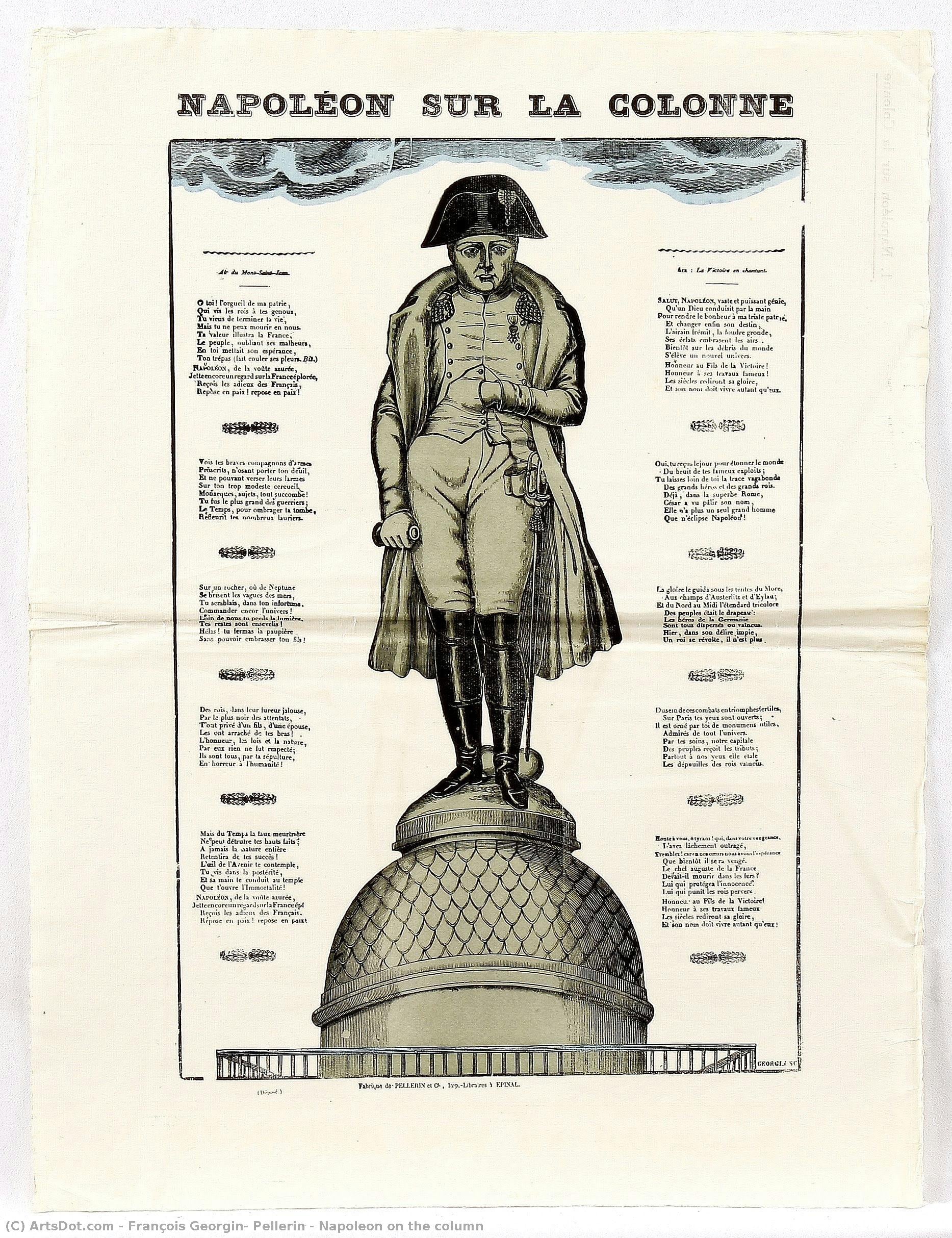 Napoleon On The Column — François Georgin, Pellerin