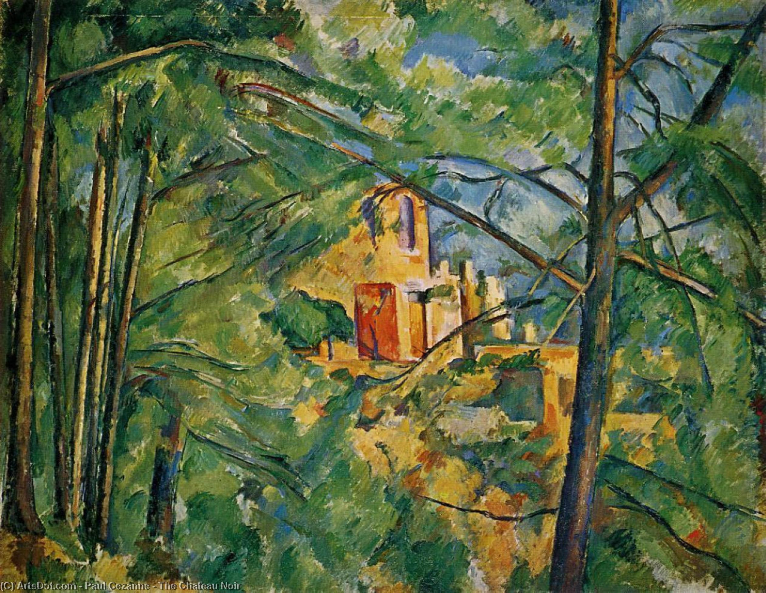 Il Castello Nero — Paul Cézanne
