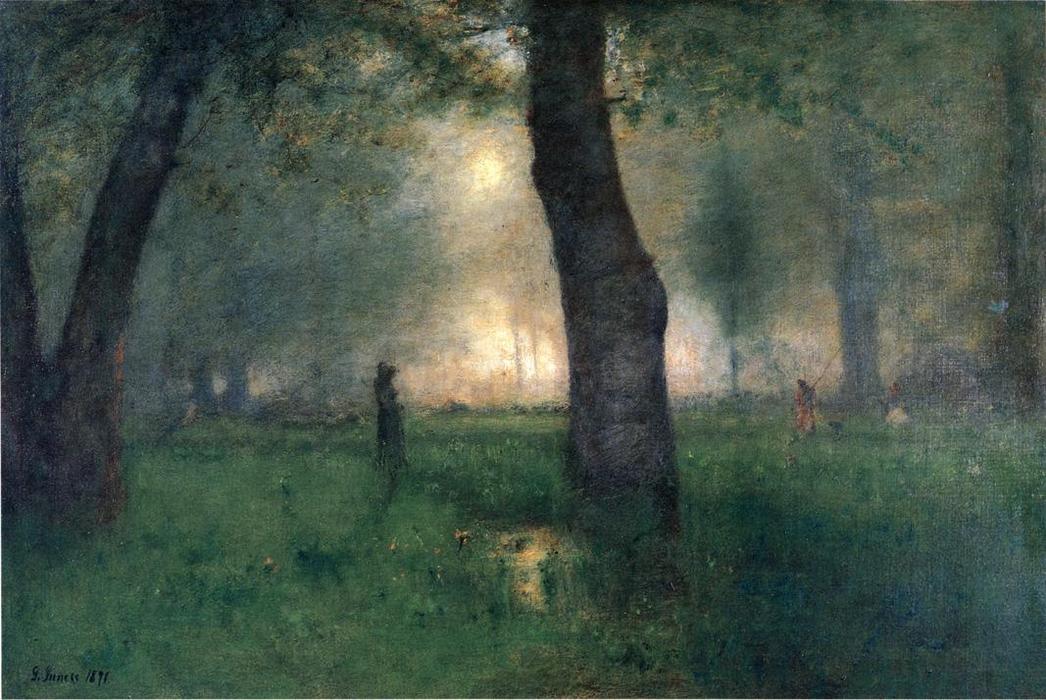 The Trout Brook — George Inness