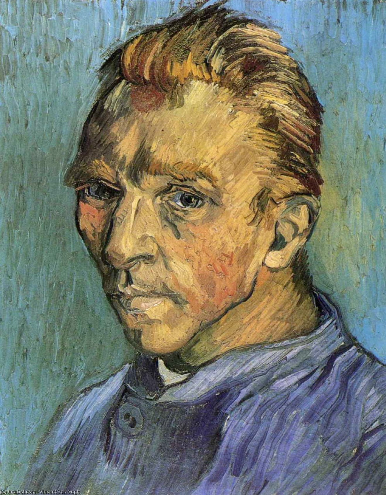 Selvportræt — Vincent Willem Van Gogh