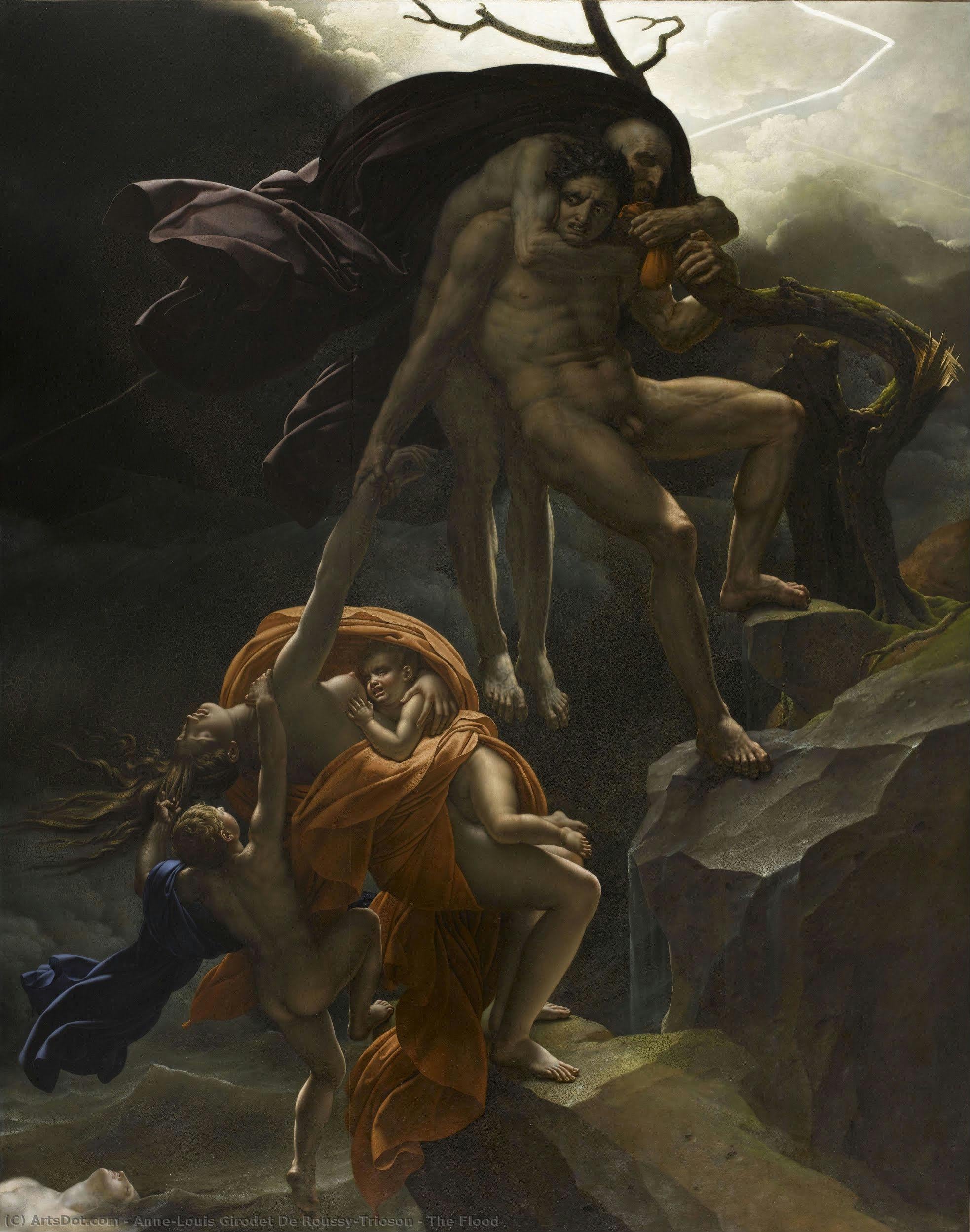 Il Diluvio — Anne-louis Girodet