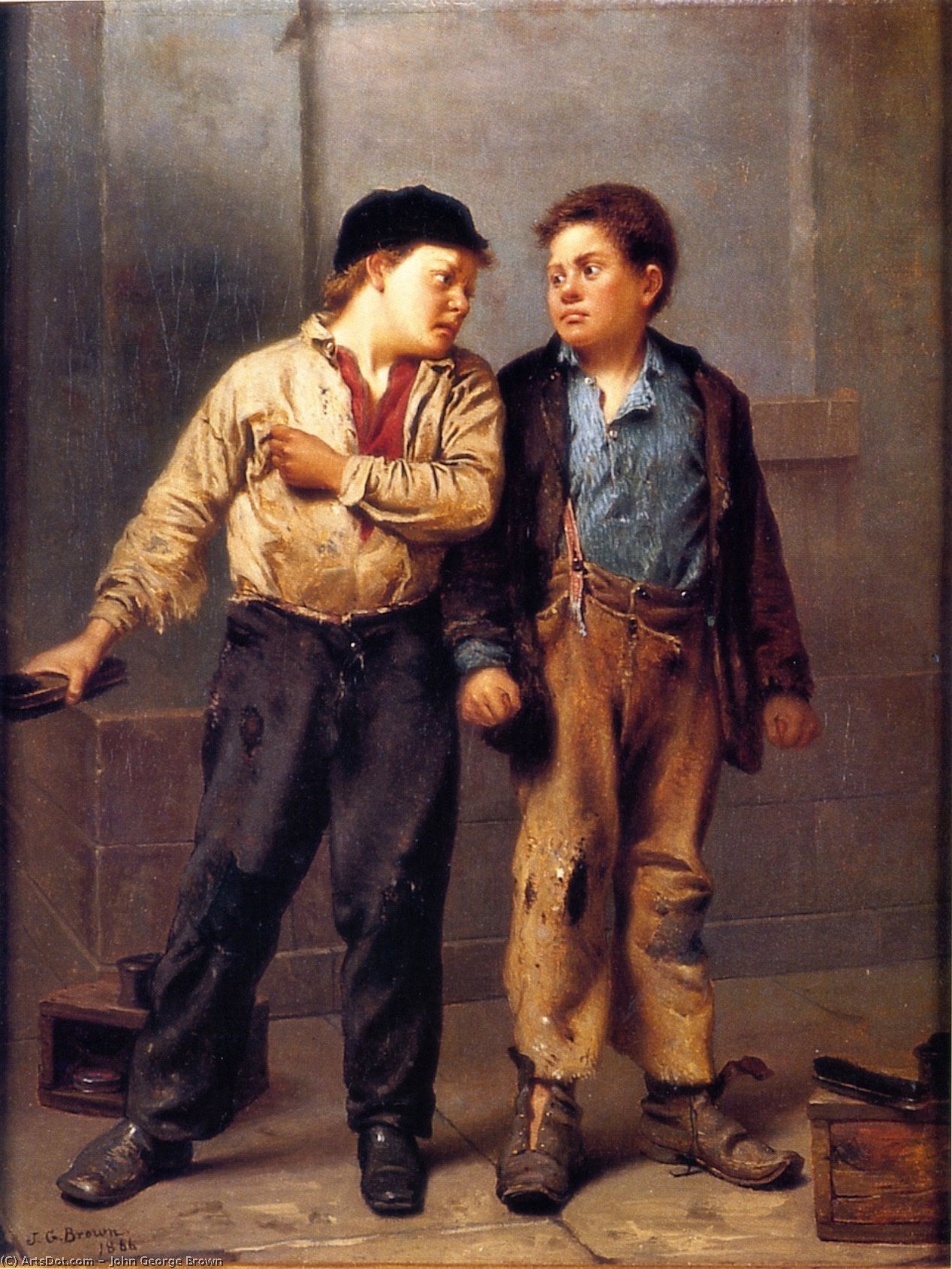 When Greek Meets Greek, Then Comes The Tug Of War — John George Brown