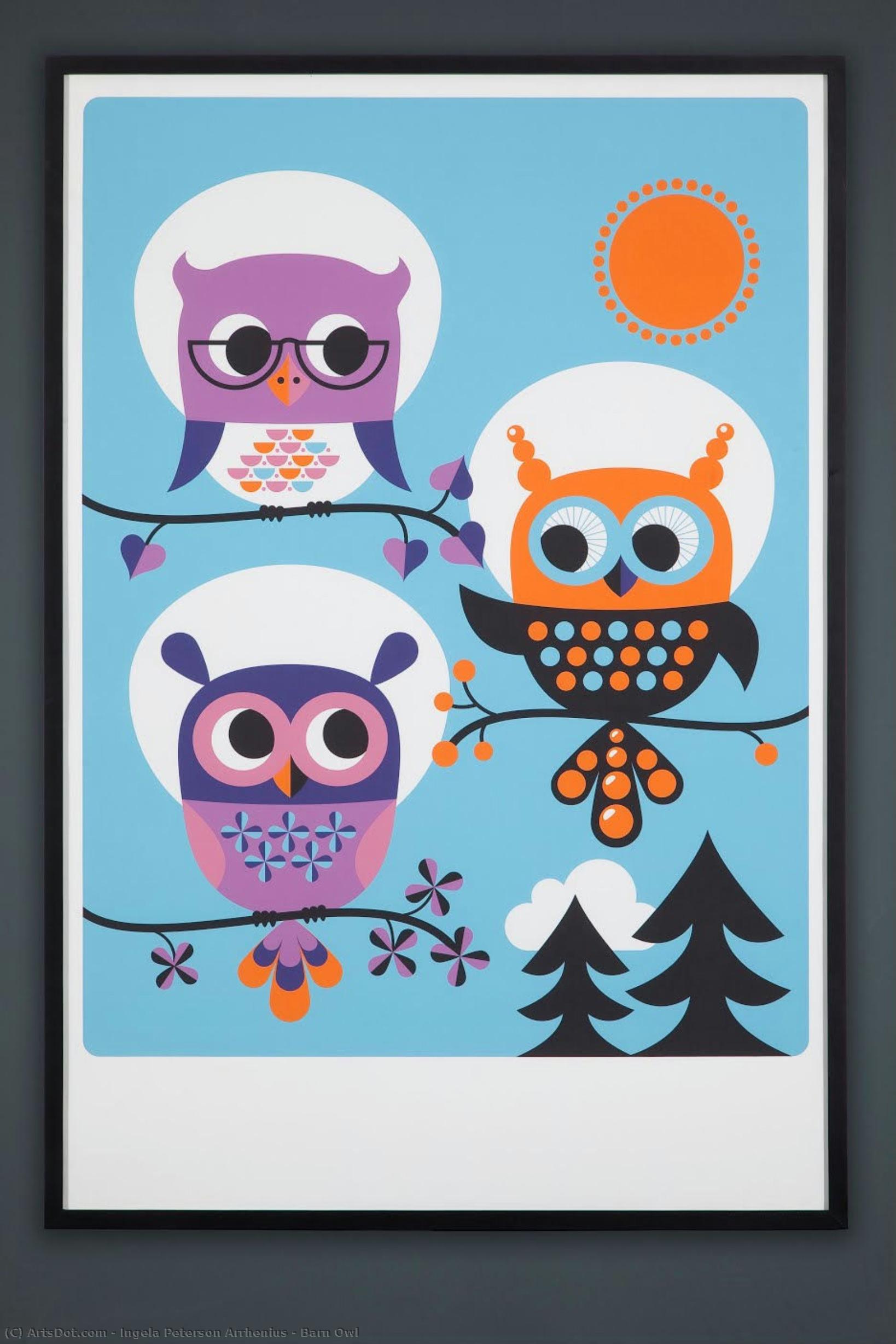 Barn Owl — Ingela Peterson Arrhenius