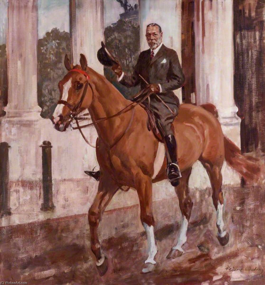 King George V — Frederic Whiting